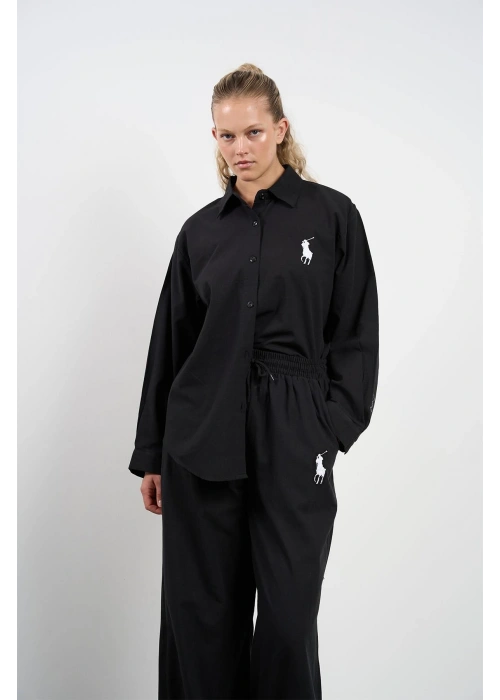 Oversized White Set | Black