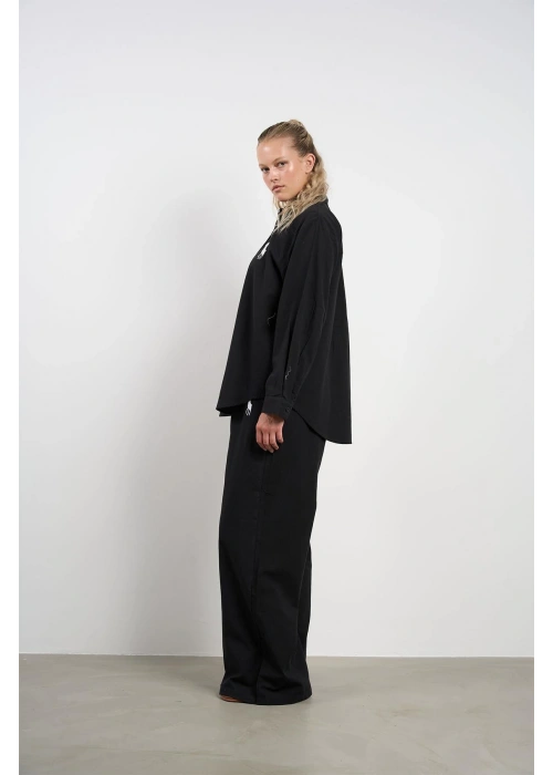 Oversized White Set | Black