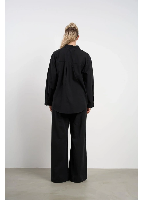 Oversized White Set | Black