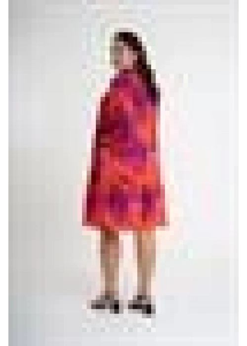 Patterned Dress | Orange