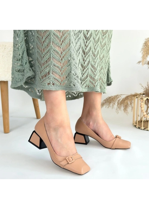 Pentio Nude Cilt Topuklu Ayakkabı