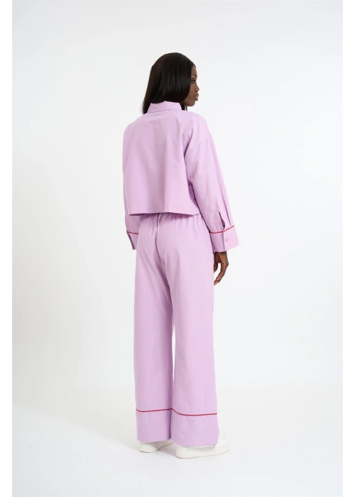 Piped set in small size | Lilac