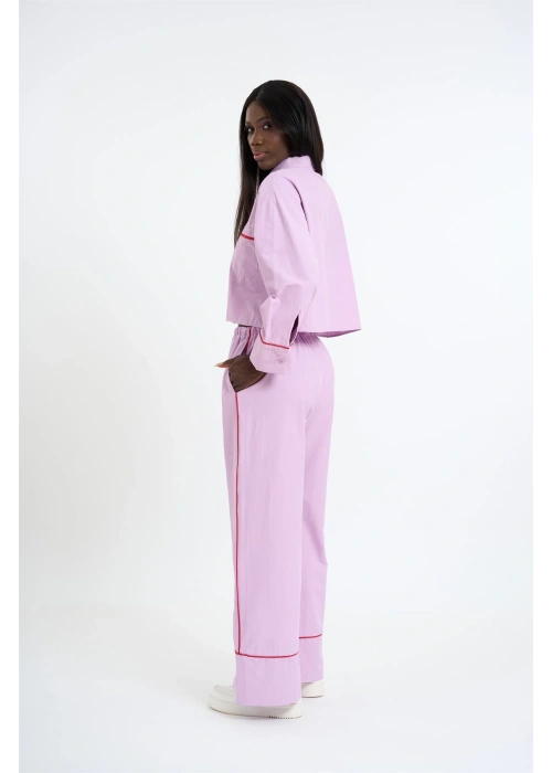 Piped set in small size | Lilac