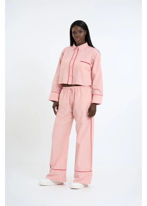 Piped set in small size | Pink