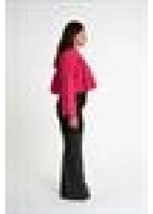 Pleated crop Shirt | Pink