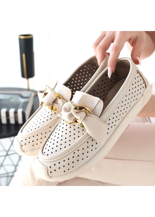 Riwan Bej Cilt Babet Ayakkabı