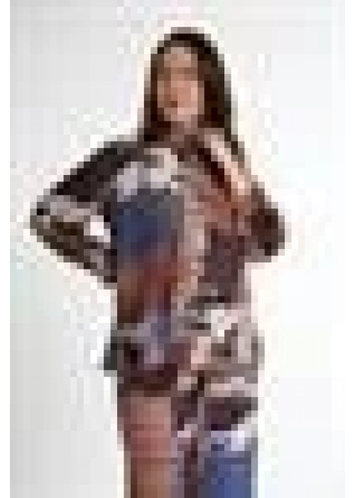 Satin Crepe Fabric | Brown