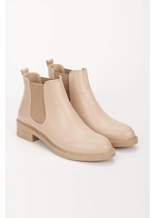 Seend Nude Cilt Topuklu Bot