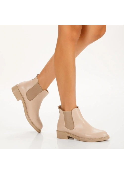 Seend Nude Cilt Topuklu Bot