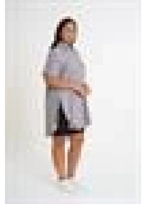 Slit Detailed Shirt | Gray