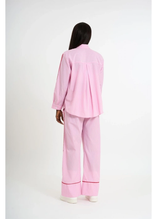 Striped Piped Set – Small Size | Pink