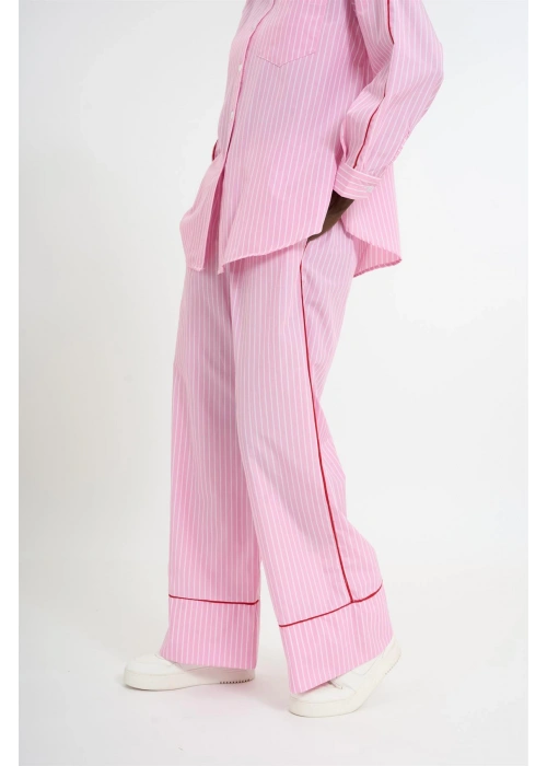 Striped Piped Set – Small Size | Pink