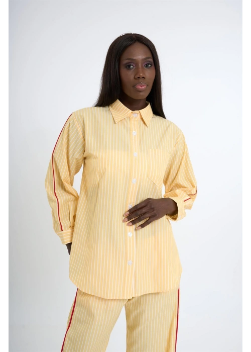 Striped Piped Set – Small Size | Yellow
