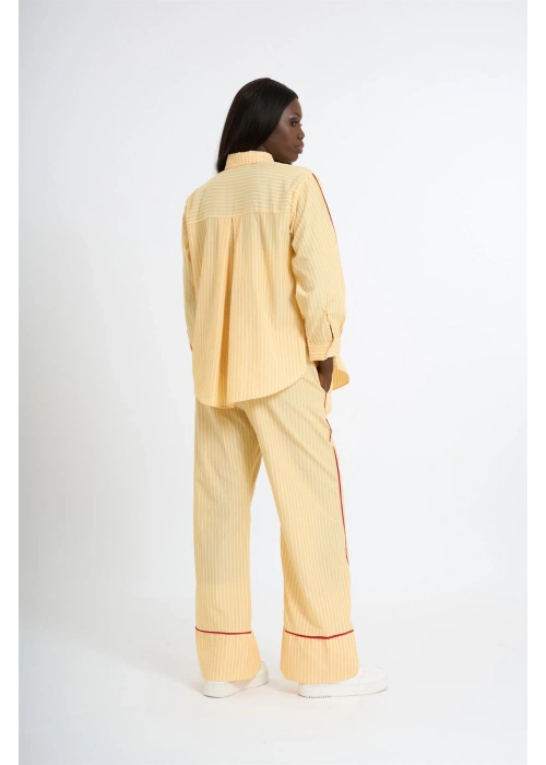 Striped Piped Set – Small Size | Yellow