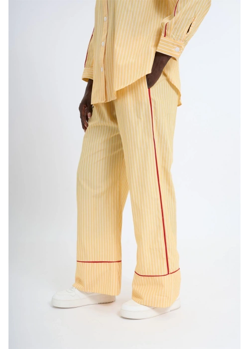 Striped Piped Set – Small Size | Yellow