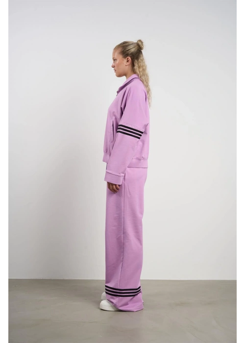 Striped tracksuit set | 44-50 | Lilac