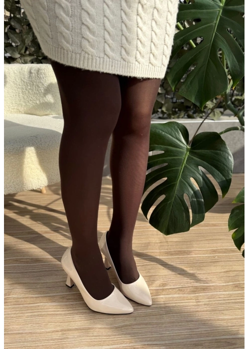 Ulba Bej Rugan Stiletto Ayakkabı