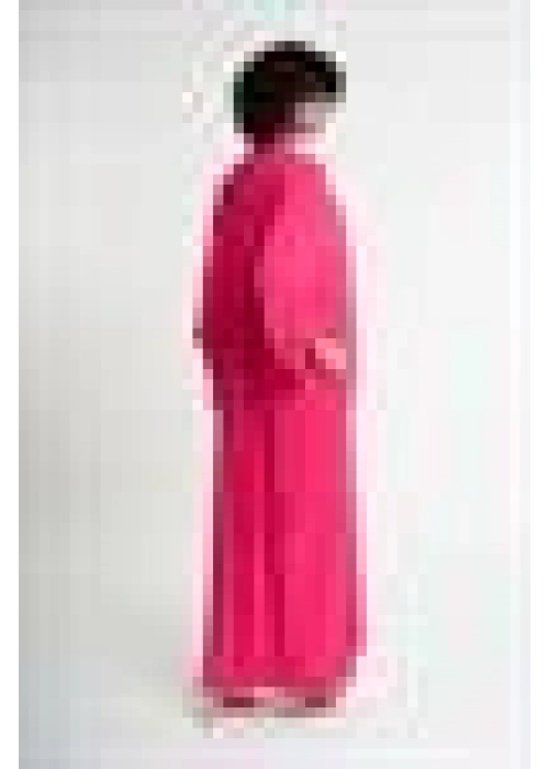 V-Neck Slit Dress | Pink