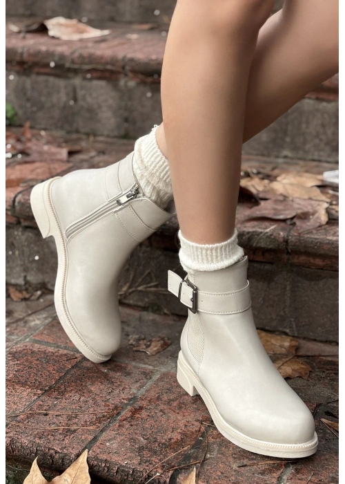 Wennes Bej Cilt Topuklu Bot