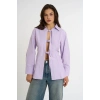 Belted Shirt | Lilac
