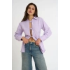 Belted Shirt | Lilac
