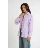 Belted Shirt | Lilac
