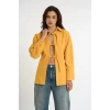 Belted Shirt | Yellow