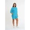 Corduroy Suit with Shorts | Blue