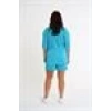 Corduroy Suit with Shorts | Blue