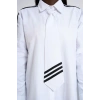Elegant Womens Shirt with Tie Detail | White