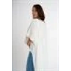 One Shoulder Asymmetric Blouse | White