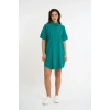 Slit Detailed Shirt | Dark Green