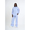 Striped Piped Set – Small Size | Sky Blue