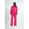 Womens Striped Tracksuit | Pink
