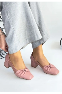 Agnet Pudra Cilt Topuklu Ayakkabı