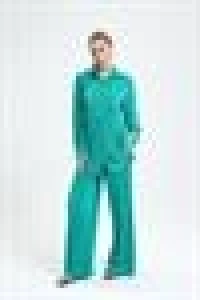 Corded Bottom Top Set | Green