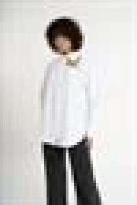 Double Collar Shirt | White