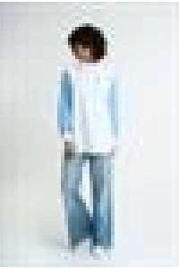 Double Pocket Long Sleeve Shirt | Light Blue