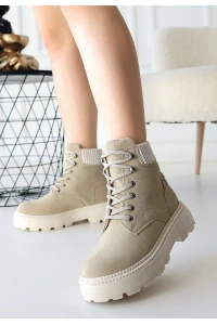 Jady Koyu Bej Nubuk Bağcıklı Bot