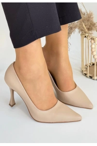 Konta Nude Cilt Topuklu Ayakkabı