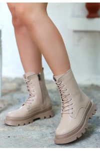 Orge Nude Cilt Bağcıklı Bot