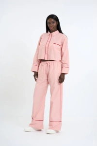 Piped set in small size | Pink