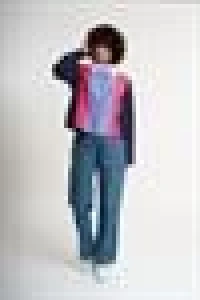 Striped garnet shirt | Pink