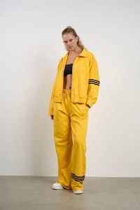 Striped tracksuit set | 44-50 | Yellow