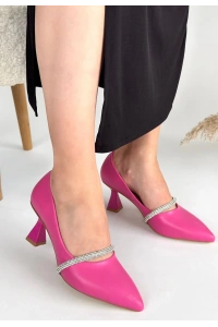 Tisha Puşya Cilt Topuklu Ayakkabı