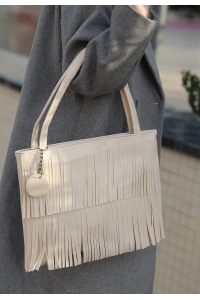 Zoey Bej Cilt Kol Çantası