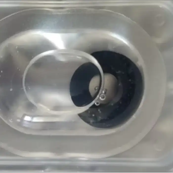 Black Out / Cosplay Siyah Renkli Lens