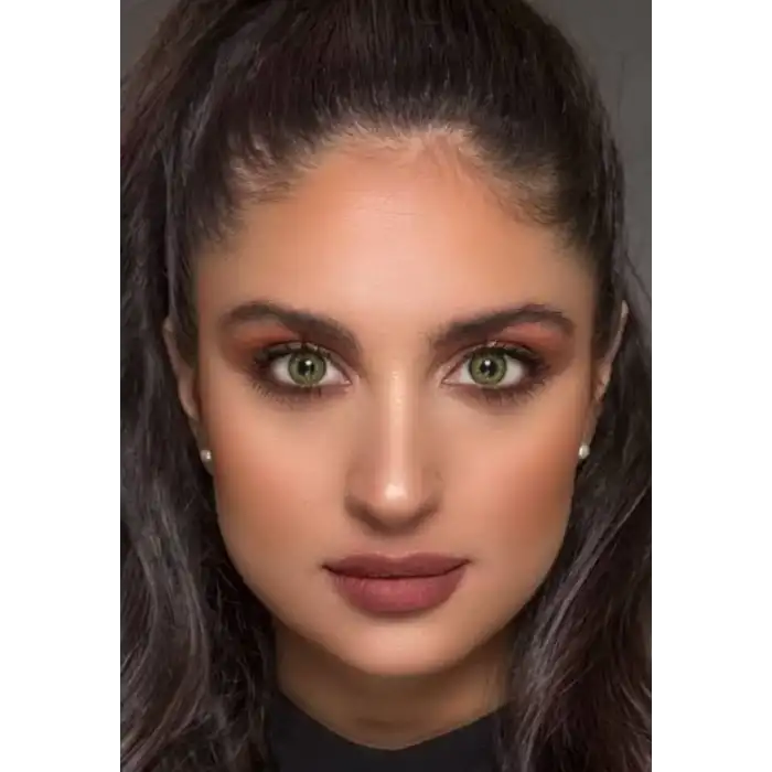 Gemstone Green / Hareli Yeşil Renkli Lens Yıllık