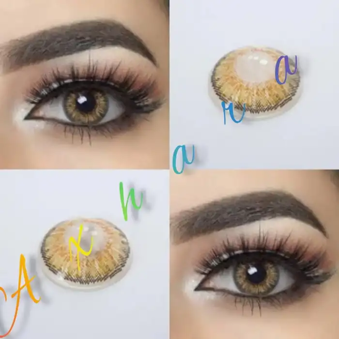 Henna Hazel / Hareli Ela Renkli Lens Yıllık