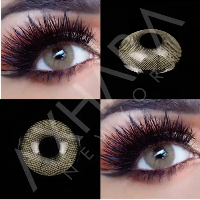 Kajal Hazel / Haresiz Ela Renkli Lens